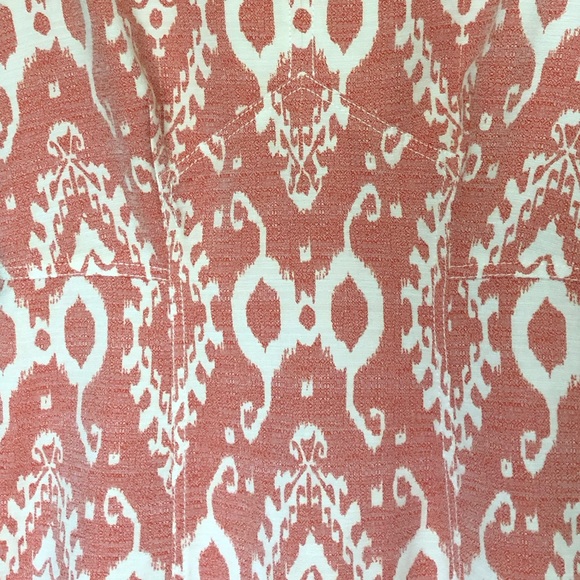 New NWOT Ikat Print Structured Sleeveless Sheath Midi Dress Anne Klein 8 $148 - Picture 7 of 7